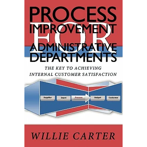 Process Improvement for Administrative Departments: The Key To Achieving Internal Customer Satisfaction