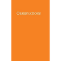 Observations