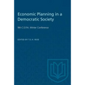 Economic Planning in a Democratic Society: 9th C.E.P.A. Winter Conference