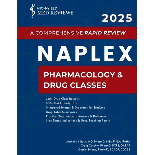 2025 NAPLEX - Pharmacology & Drug Classes: A Comprehensive Rapid Review