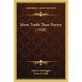 More Truth Than Poetry (1920)