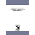 Handbuch Der Lehre Von Der Verteilung Der Primzahlen. Von Dr. Edmund Landau. Vol. 1