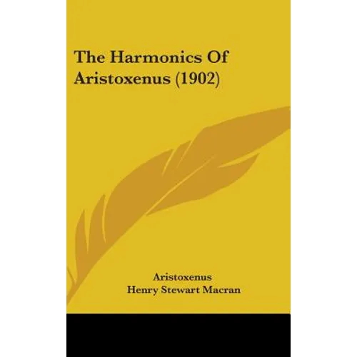 The Harmonics Of Aristoxenus (1902)