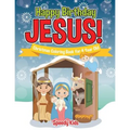 Happy Birthday Jesus! Christmas Coloring Book for 4 Year Old