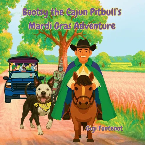 Bootsy the Cajun Pitbull's Mardi Gras Adventure