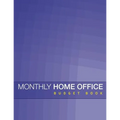 Monthly Home Office Budget Book