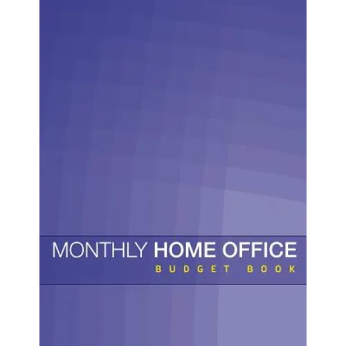 Monthly Home Office Budget Book
