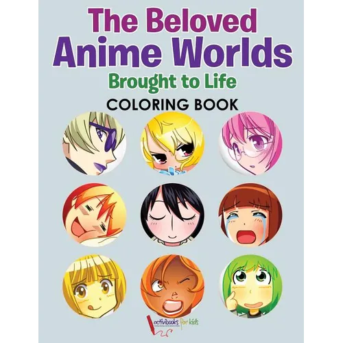 The Beloved Anime Worlds Brought to Life Coloring Book