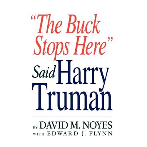 The Buck Stops Here