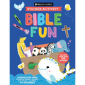 Brain Games - Sticker Activity: Bible Fun - For Ages 3-6 Coloring, Mazes, Sticker by Number, Dot-To-Dot & More Christian Activity Book Gift for Presch