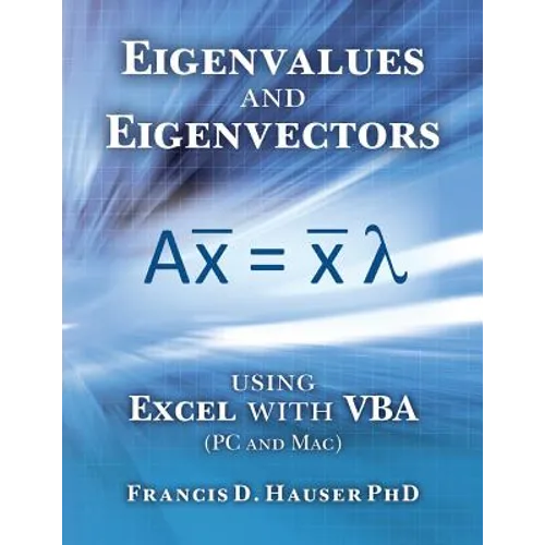 Eigenvalues and Eigenvectors using Excel with VBA