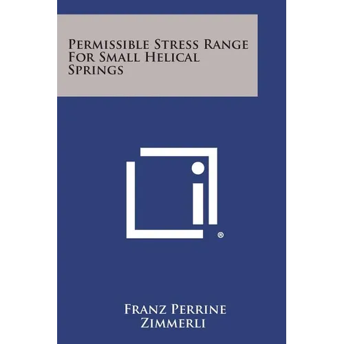 Permissible Stress Range for Small Helical Springs