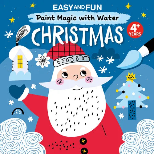 Easy and Fun Paint Magic with Water: Christmas