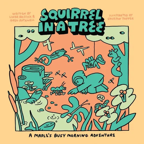 Squirrel in a Tree: A Squirrel in a Tree
