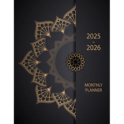 Monthly Planner 2025 2026