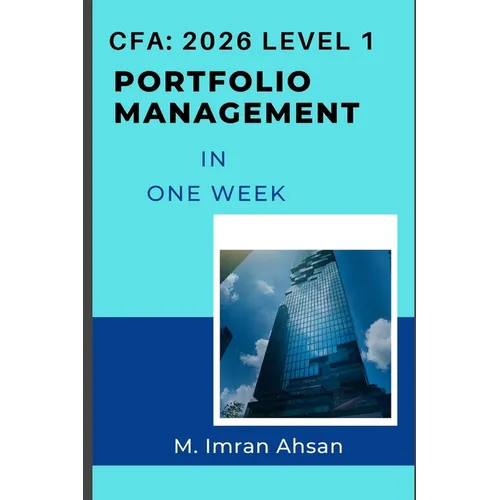 CFA level1: Portfolio Management: Complete Portfolio Management in one week