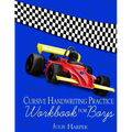 Cursive Handwriting Practice Workbook for Boys