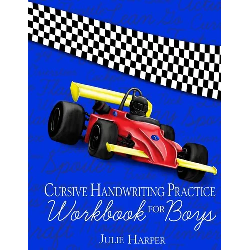 Cursive Handwriting Practice Workbook for Boys