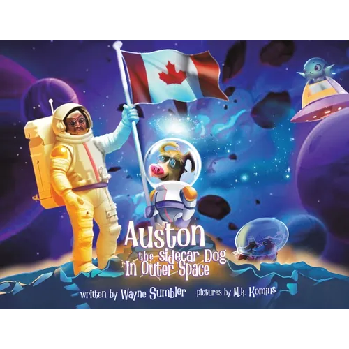 Auston the Sidecar Dog in Outer Space