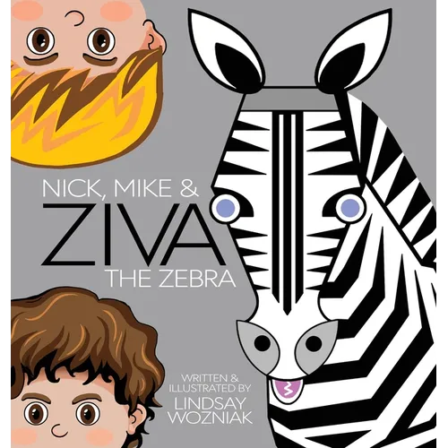 Nick, Mike and Ziva the Zebra