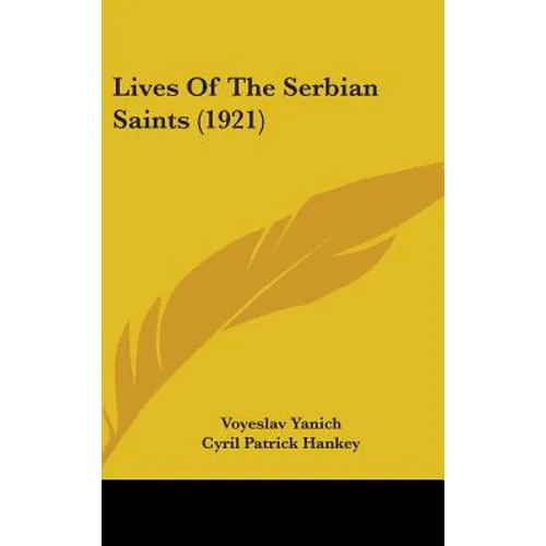 Lives Of The Serbian Saints (1921)