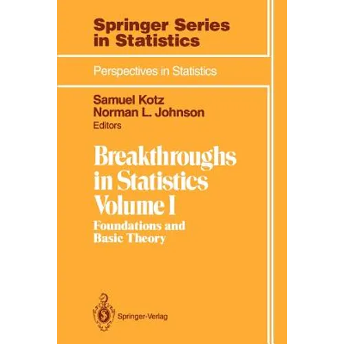 Breakthroughs in Statistics: Foundations and Basic Theory