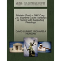 Milstein (Paul) V. Gaf Corp. U.S. Supreme Court Transcript of Record with Supporting Pleadings