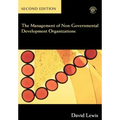 The Management of Non-Governmental Development Organizations