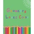 Geometry Loves Color: Enjoy drawing and coloring 30 different geometric designs, 7.5" x 9.25", 124 pages
