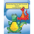 Handwriting Paper for Kids: Practicular Alphabet Learning with fun.: Cursive Writing Books and Practice Paper:3-Line and Checkered Writing Sheets(