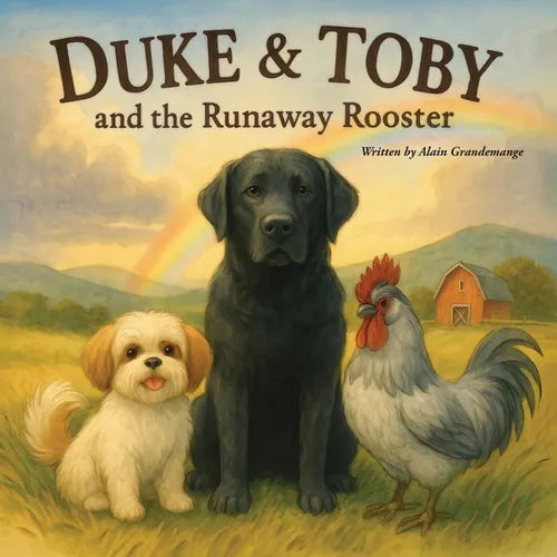 Duke and Toby and the Runaway Rooster: A Heartwarming Farm Adventure About Patience, Hope, and Never Giving Up Hope