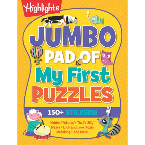 Jumbo Pad of My First Puzzles