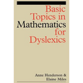 Basic Topics in Mathematics for Dyslexia