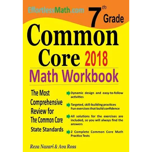 7th Grade Common Core Math Workbook: The Most Comprehensive Review for The Common Core State Standards