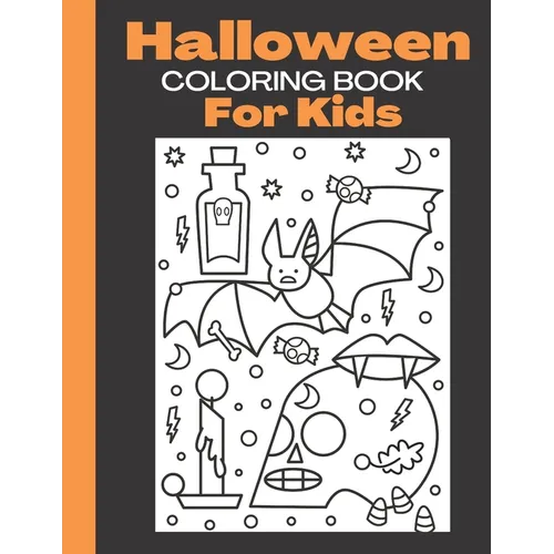 Halloween Coloring Book For Kids: Children Halloween Books