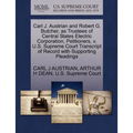 Carl J. Austrian and Robert G. Butcher, as Trustees of Central States Electric Corporation, Petitioners, V. U.S. Supreme Court Transcript of Record wi
