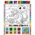 Color by Numbers for Kids Ages 4-8: Cute Animals Color by Number