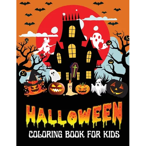 Halloween Coloring book for kids