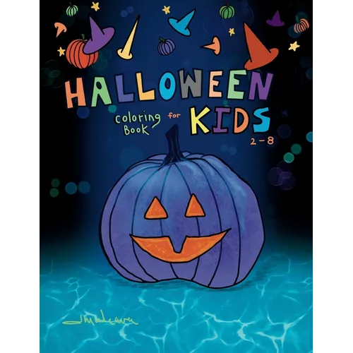 Halloween Coloring Book For Kids 2-8