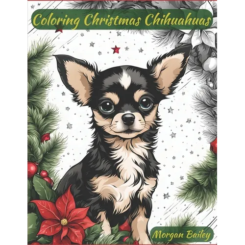 Coloring Christmas Chihuahuas