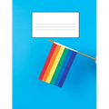 Pride Story Paper Book - The Rainbow Flag: Story Paper Book