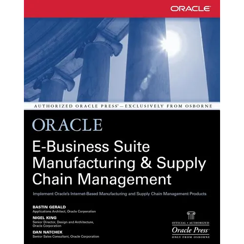 Oracle Manufacturing and Supply Chain Handbook