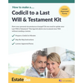 Codicil to a Last Will & Testament Kit: Make a Codicil to Your Last Will in Minutes