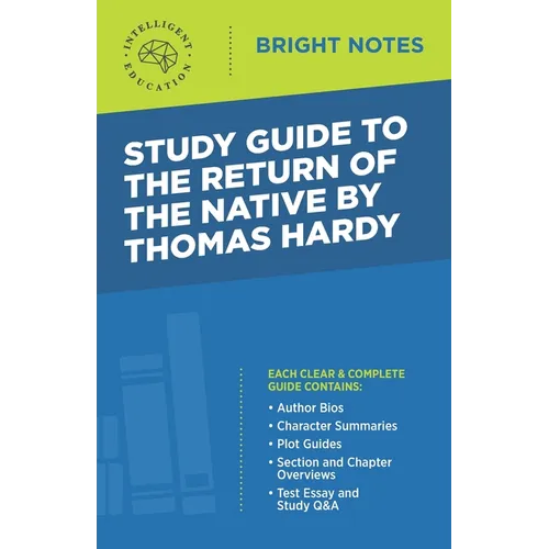 Study Guide to The Return of the Native by Thomas Hardy