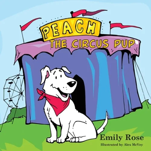Peach the Circus Pup