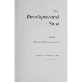 The Developmental State
