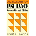 Dictionary of Insurance