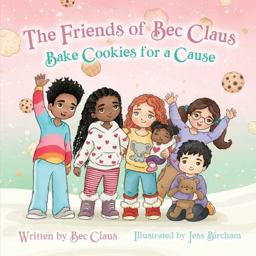 The Friends of Bec Claus Bake Cookies for a Cause