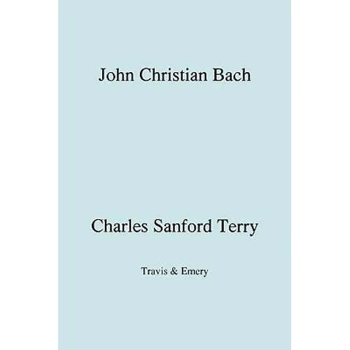 John Christian Bach (Johann Christian Bach) (Facsimile 1929)