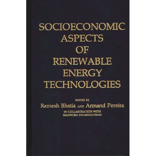 Socioeconomic Aspects of Renewable Energy Technologies